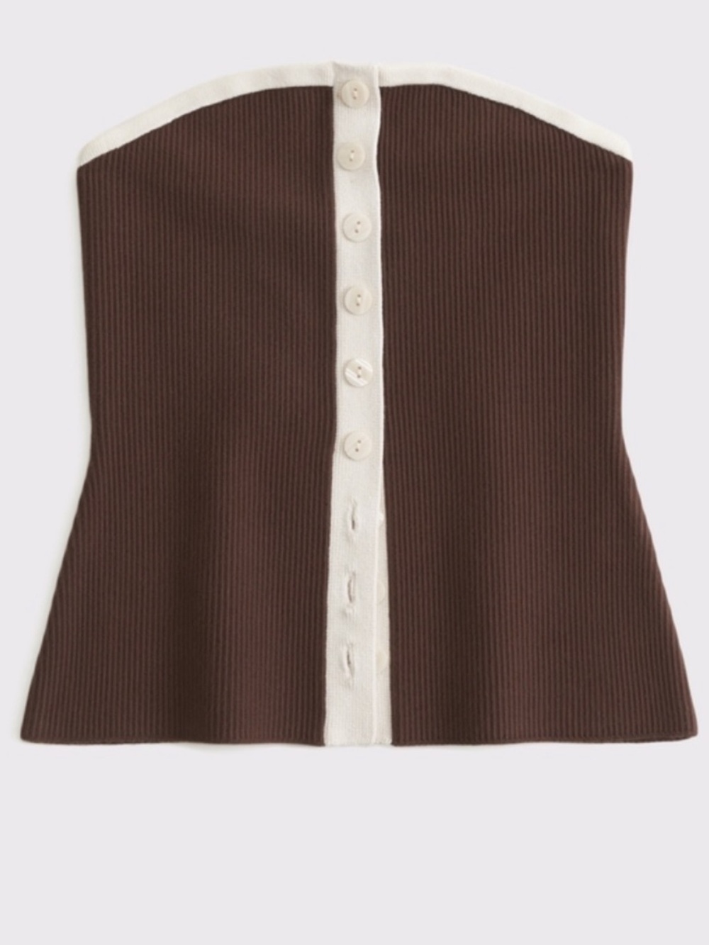 NWT! A&F Ottoman Strapless Top